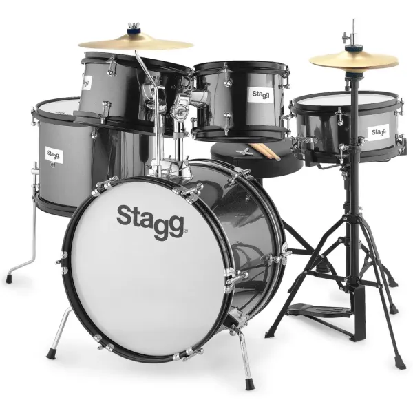 STAGG Junior Batterie 16"/5pcs Black