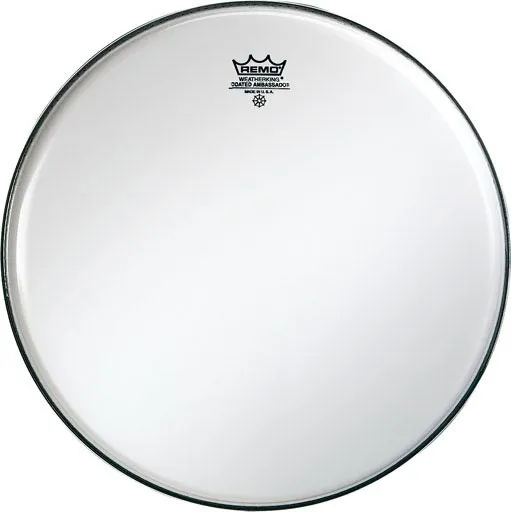 REMO Ambassador 18" Smooth White