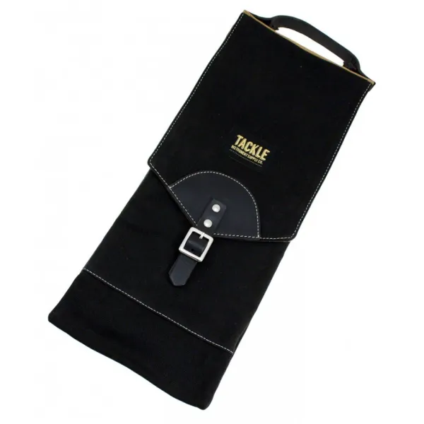 Housse Baguettes Tackle Instrument Waxed Canvas - Black