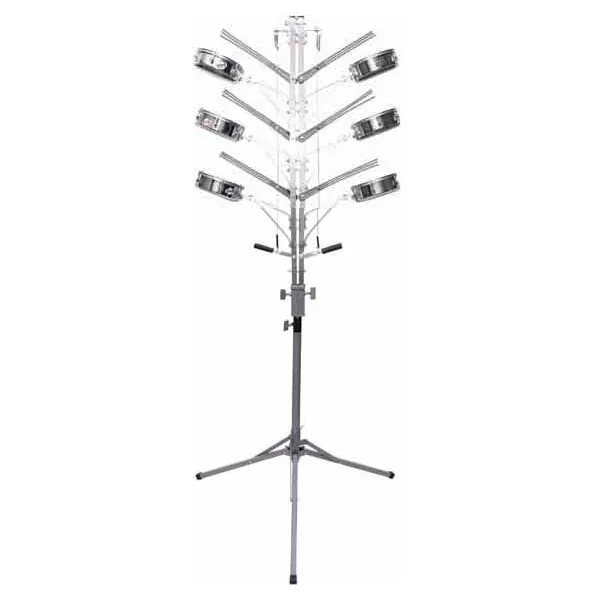 Tamborica Contemporanea 6 Tamborims Alu Pro