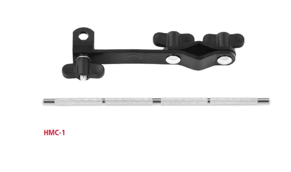 Support Percu Meinl 1 Attache + 1 Bras Droit - Black