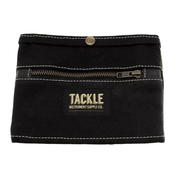 Pochette Tackle Instrument Rangement - En Toile Ciree - Black