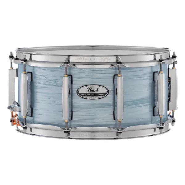 PEARL Professional Series Caisse Claire 14"x 6.5" Ice Blue Oyster