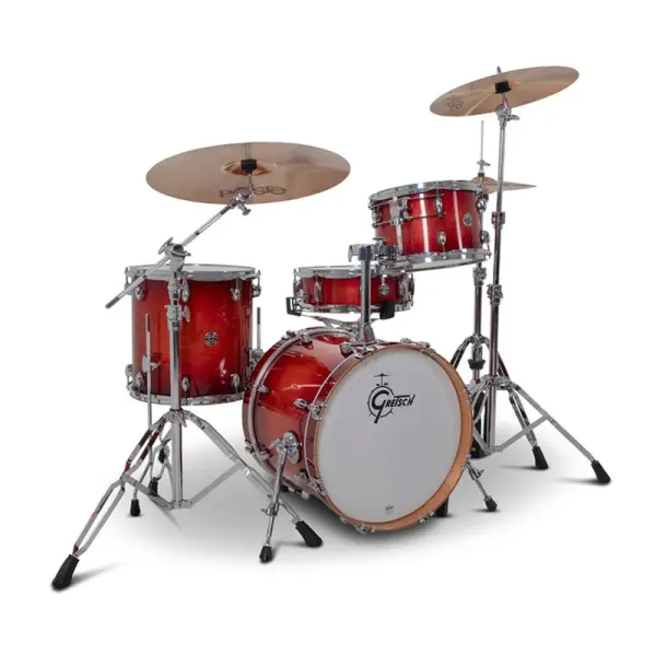 GRETSCH Catalina Club Batterie 18"/4pcs Gloss Crimson Burst