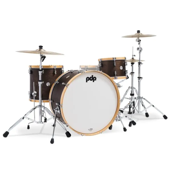 PDP Concept Classic Batterie 26"/3pcs Walnut Stain/Natural Hoop