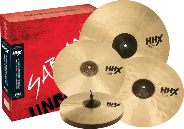 SABIAN HHX Complex Promotional Pack 4pcs