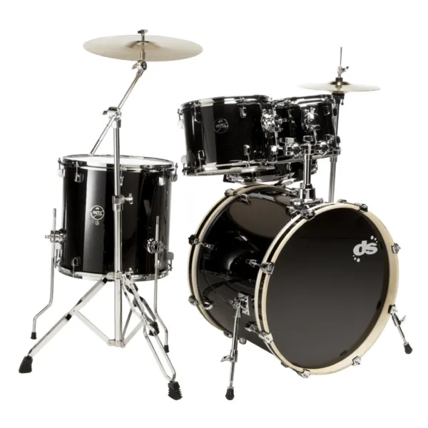 DS DRUMS DSX Batterie 22"/5pcs Black Sparkle