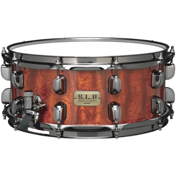 TAMA SLP Caisse Claire 14"x 6" SLP Natural Quilted Bubinga