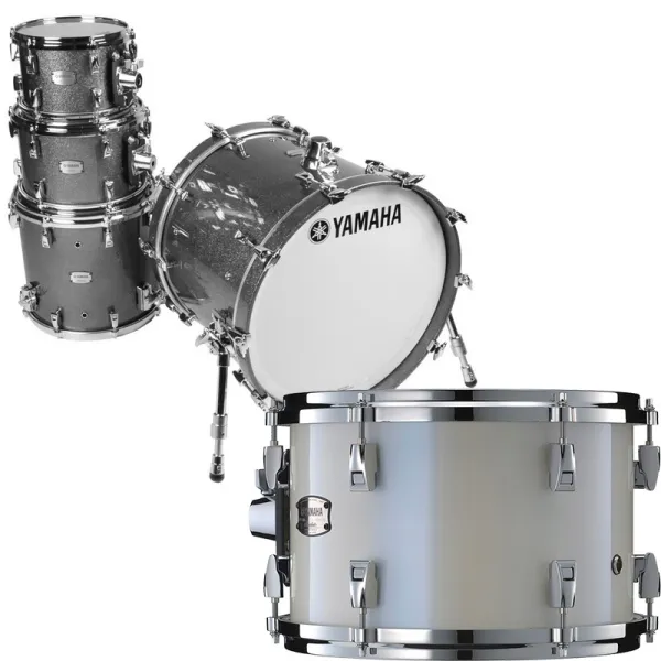 YAMAHA Absolute Hybrid Maple Batterie 22"/4Pcs Polar White