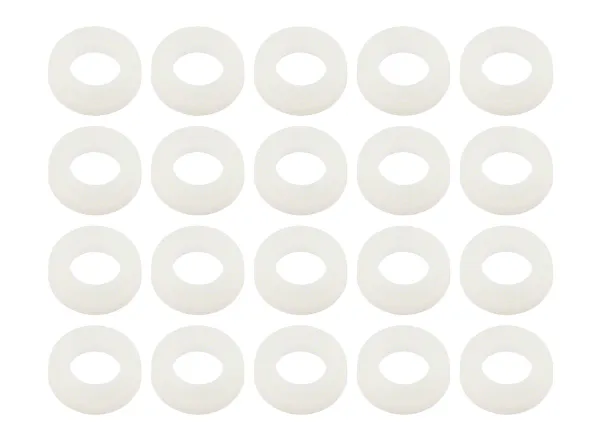 Rondelle Sparedrum Nylon - White (X20)