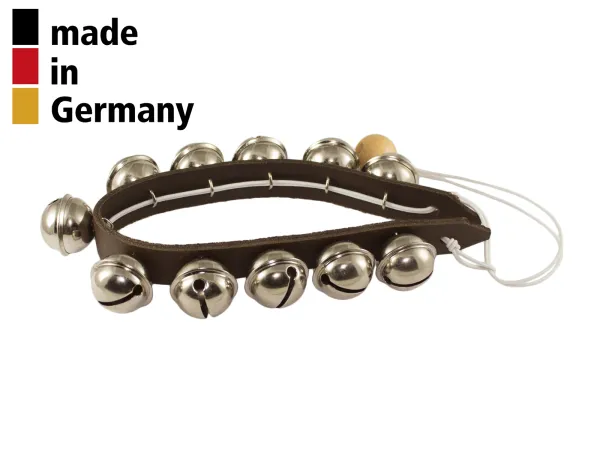 Grelots Rohema Sur Ceinture Cuir - 11 Grelots