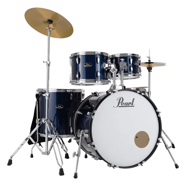 PEARL Roadshow Batterie 22"/5pcs - Pack Sabian 2cymb - Royal Blue Metallic