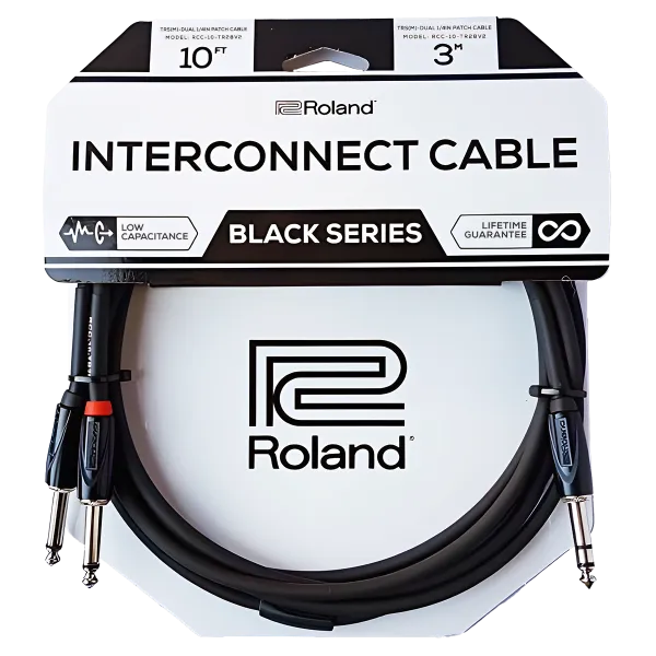 ROLAND Cable Jack Droit 3M (Stereo/2Mono) - En Y