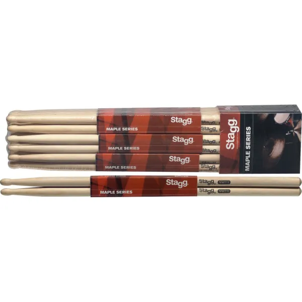 STAGG PACK127AM Pack 7a Maple12 Paires