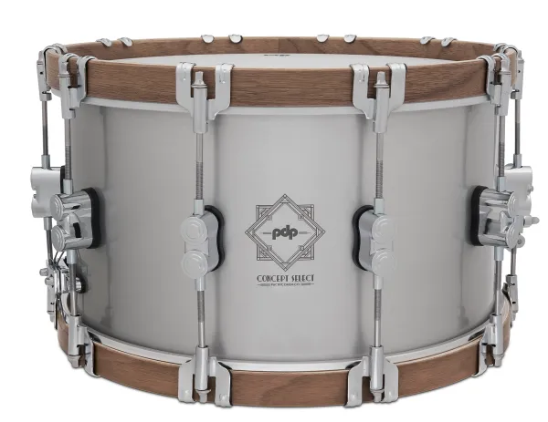 Produit PDP Concept Series Caisse Claire 14"x 08" Aluminium Wood Hoop 3mm Image