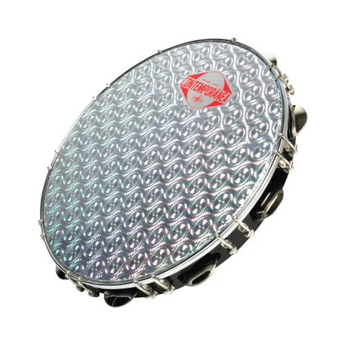 Pandeiro Contemporanea 10" Black - Peau Gold