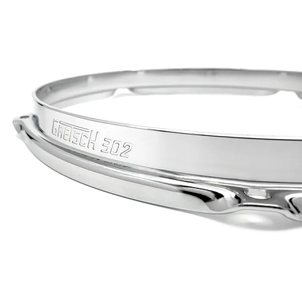 Cercle Gretsch 302 Double-Flanged Hoop 14" - 8 Tirants