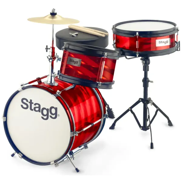 STAGG Junior 12"/3pcs Red