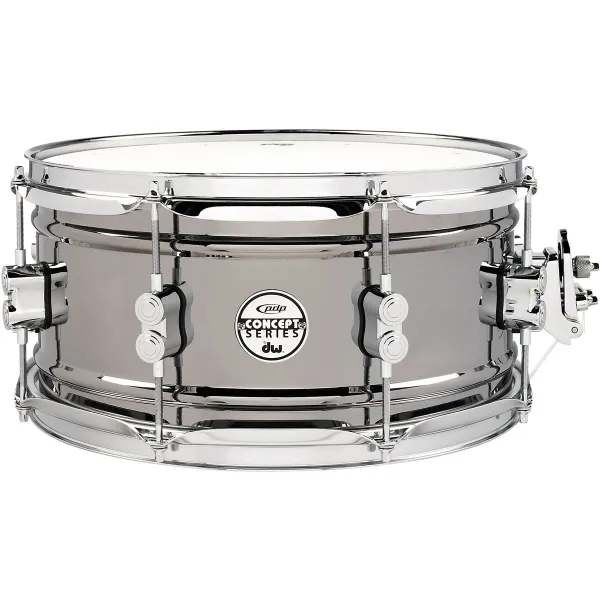PDP Concept Series Caisse Claire 13"x 6.5" Black Nickel Over Steel