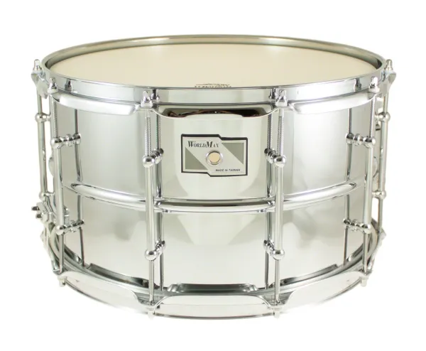 WORLDMAX Metal Caisse Claire 14"x 6.5" Steel