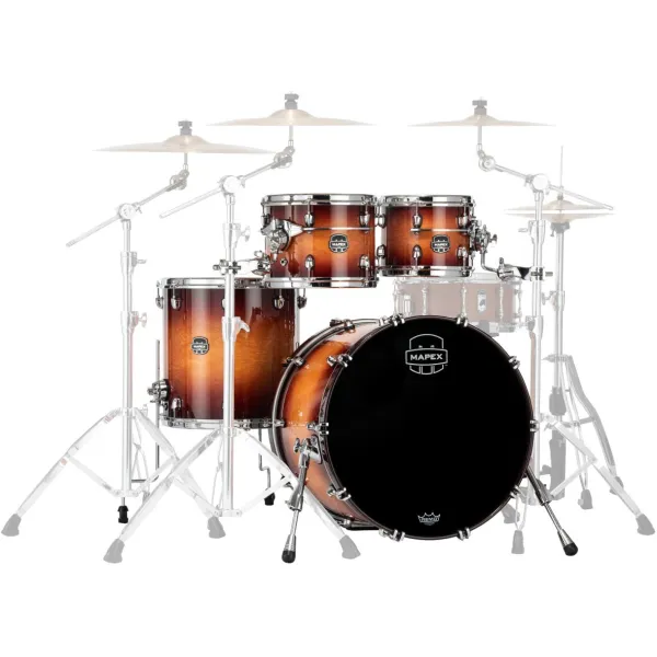MAPEX Saturn Evolution Batterie 20"/4pcs Exotic Sunburst