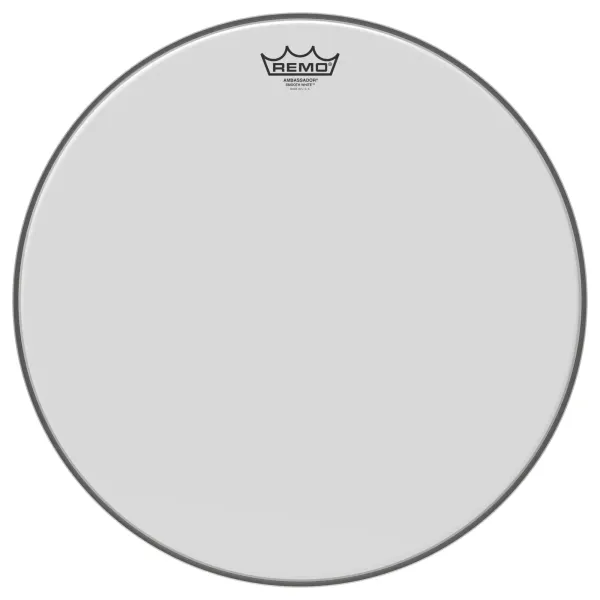 Produit REMO Ambassador 18" Smooth White Image