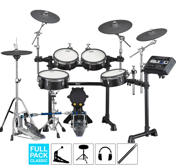 YAMAHA DTX8K-X Batterie Black Forest, Full Pack