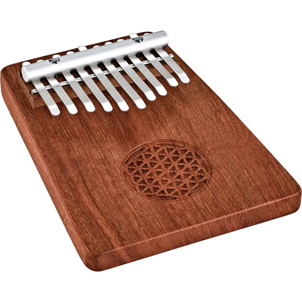 Kalimba Meinl Sonic Energy 10 Lames Redwood - Do Maj - Flower Of Life