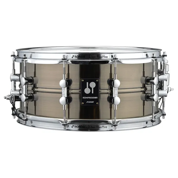 SONOR Kompressor Caisse Claire 14"x 6.5" Laiton Nickel Noir