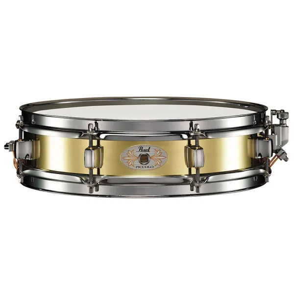 PEARL Piccolo Caisse Claire 13"x 3" Laiton