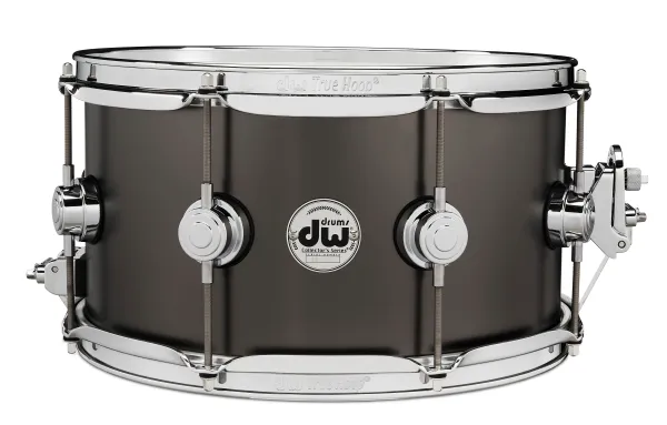 Produit DW Collector's Caisse Claire 13"x 07" Metal Satin Black Image