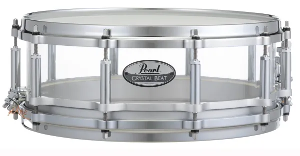 PEARL Caisse Claire 14"x 5" Crystal Beat - Ultra Clear