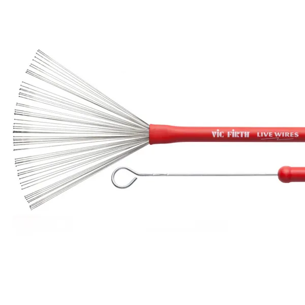 VIC FIRTH LW Balais Live WiresMetal