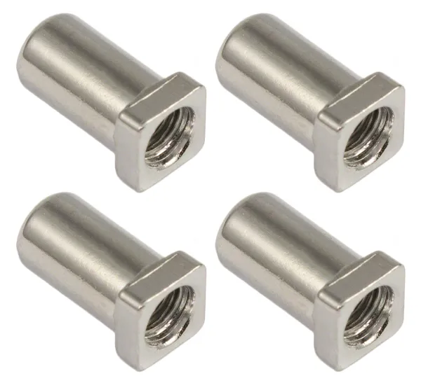 Cheminee Sparedrum Carree Snsq15B 15mm - Laiton (X4)