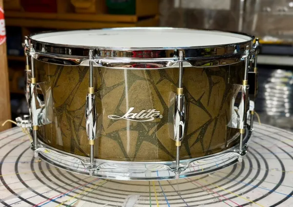 LALITE Steel Caisse Claire 14"x 6.5" Golden Rust