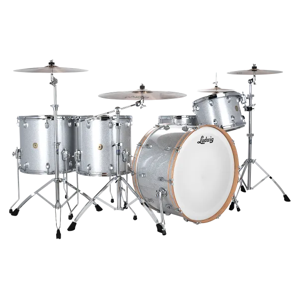 LUDWIG Continental Series Batterie 26"/5pcs Silver Sparkle
