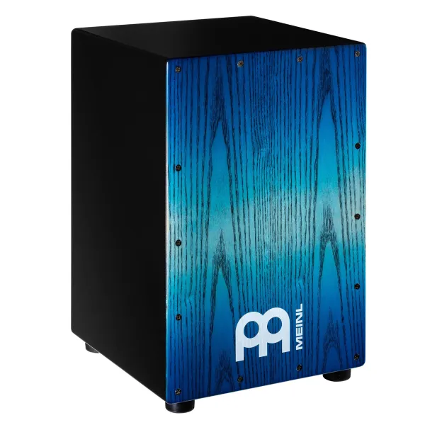 MEINL MCAJ100BK-PBF Cajon Headliner Snare Cajon Pacific Blue Fade