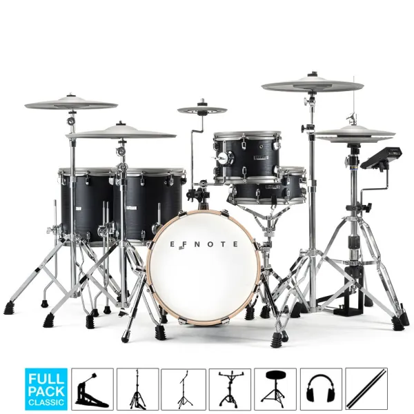 EFNOTE 5X Batterie Électronique Full Pack