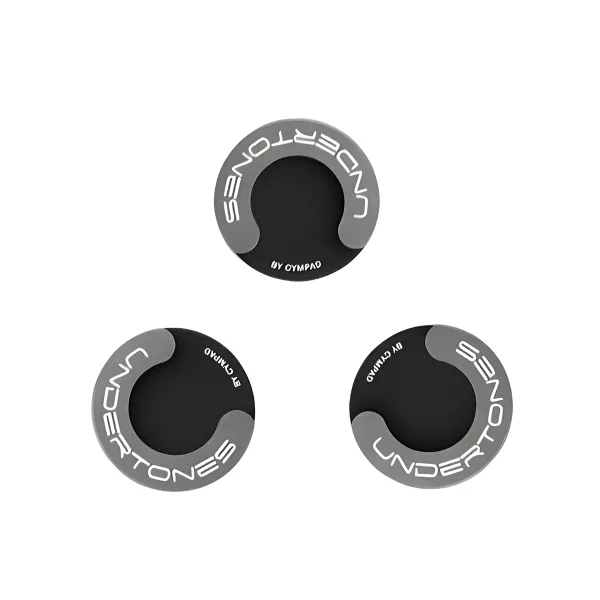 Caoutchouc Cympad Isolant Undertone Pieds Tom Bass (X3)