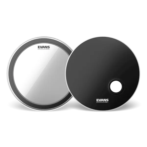 EVANS Pack EMAD 22" Bass Clear + EMAD 22" Bass Resonant