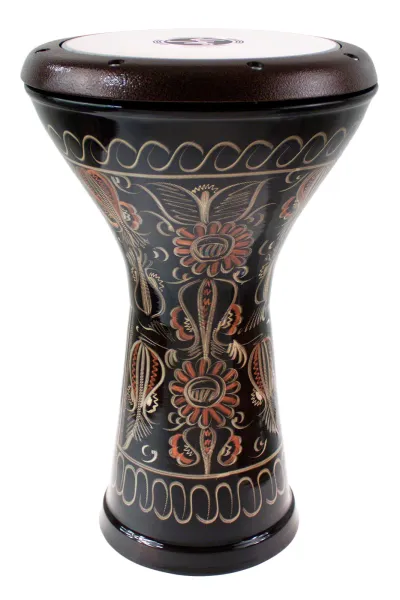 Darbouka Sawt El Ahram Egypte Cuivre Grave - Noir