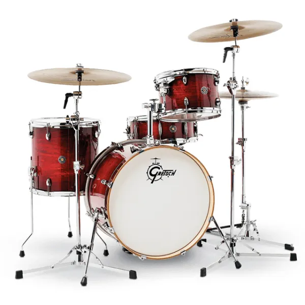 GRETSCH Catalina Club Batterie 20"/4pcs Gloss Crimson Burst