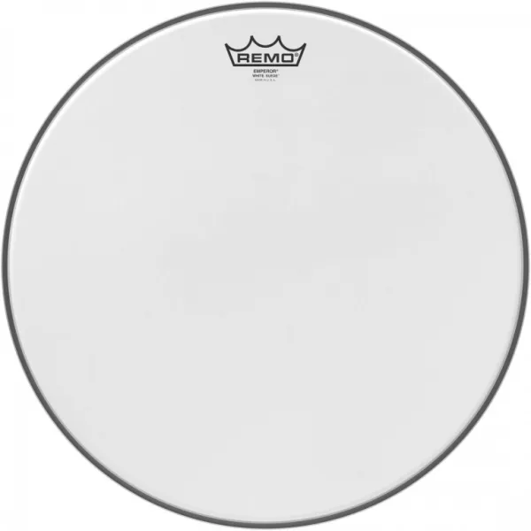 REMO White Suede 16" Emperor
