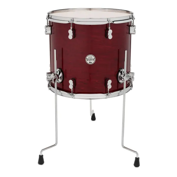 PDP Concept Maple Tom Basse 14"x 12" Transparent Cherry Lacquer