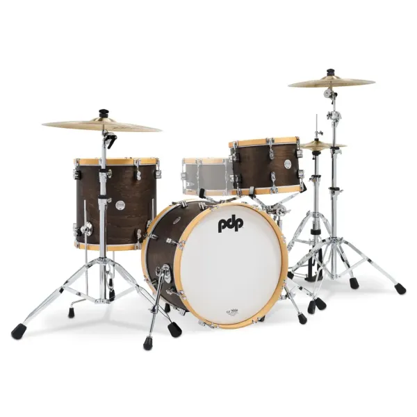 PDP Concept Classic Batterie 20"/3pcs Walnut Stain/Natural Hoop