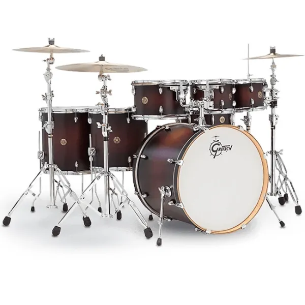 GRETSCH Catalina Maple Batterie 22"/7pcs Satin Deep Cherry