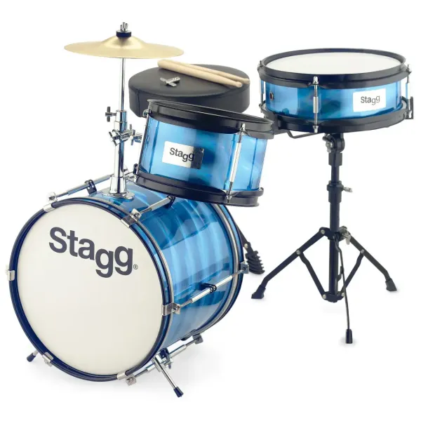 STAGG Junior 12"/3pcs Blue