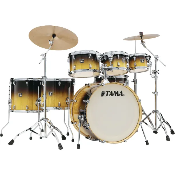 TAMA Superstar Classic Batterie 22"/7pcs Gloss Lacebark Pine Fade