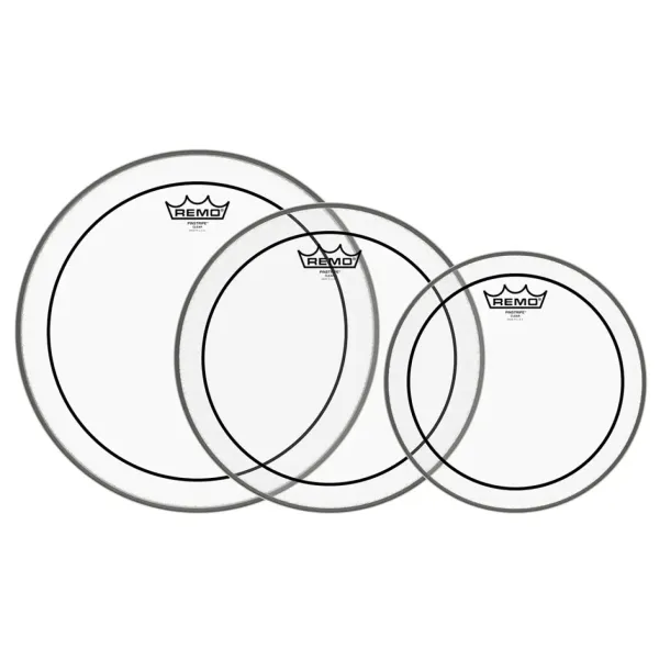 REMO Pack Pinstripe 10"/12"/14" Clear