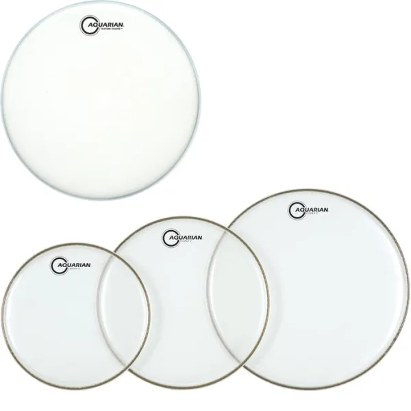 Pack Aquarian Response II 10"/12"/14" + Tc14"